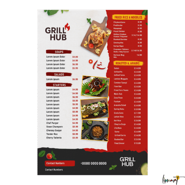 Restaurant Menu
