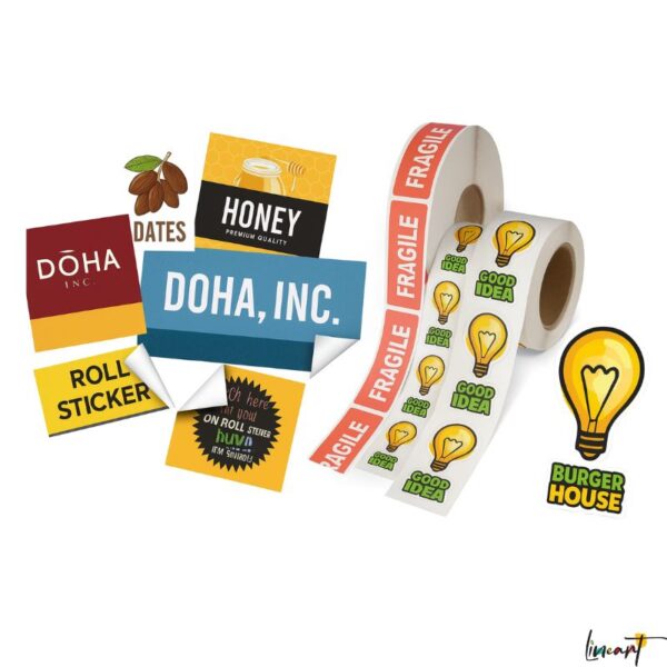 Sticker Printing in Doha, Qatar